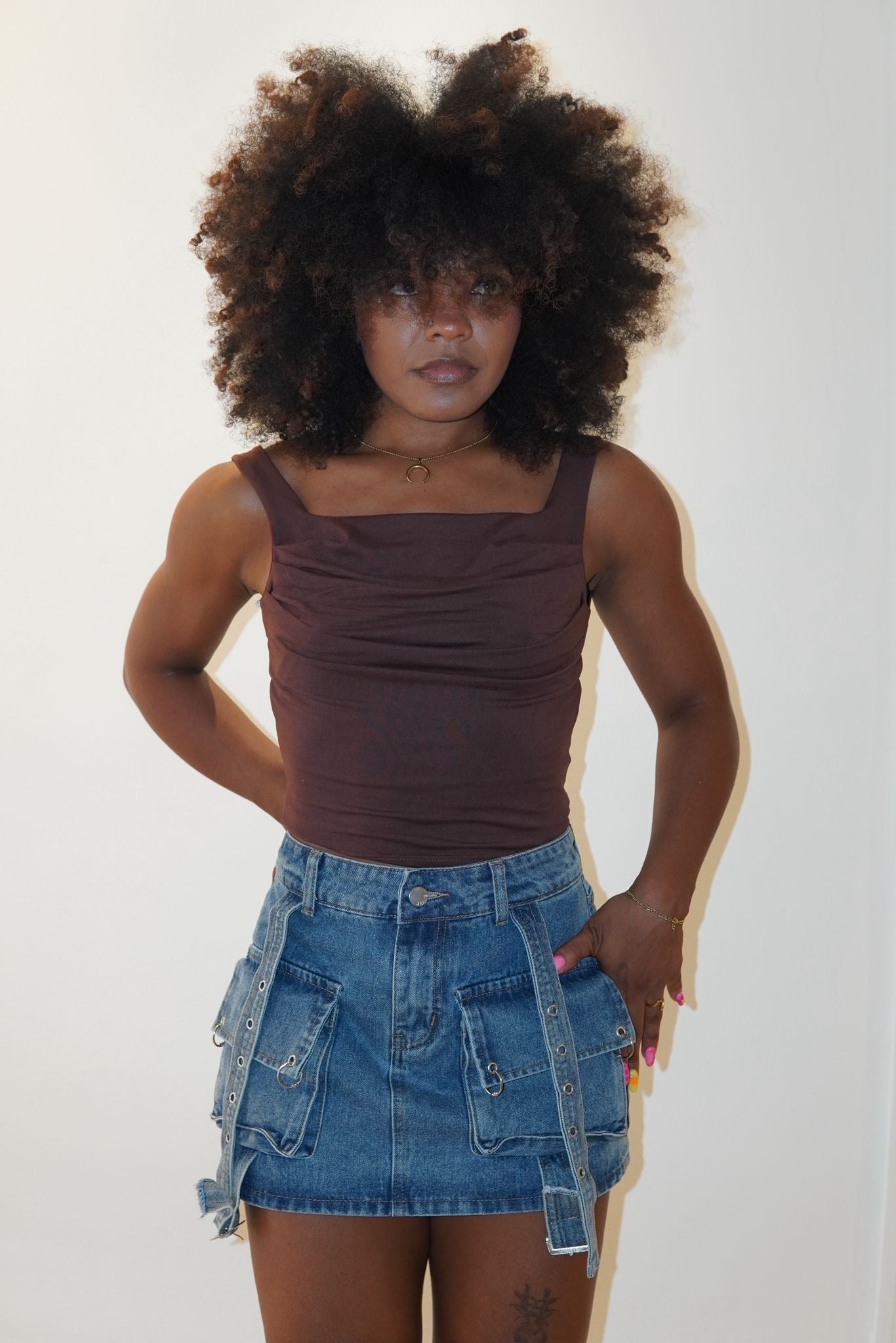 Runway cargo skirt