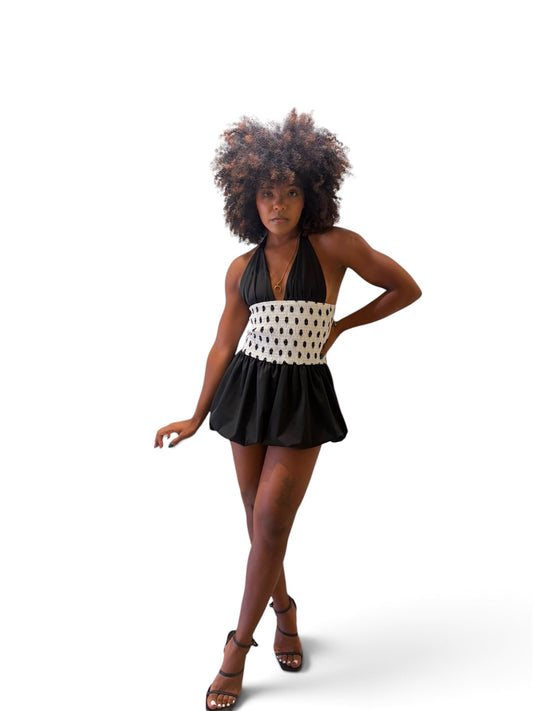Polka muse dress