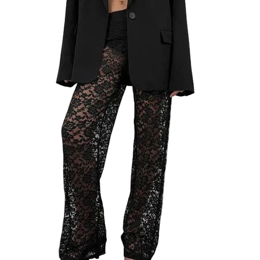 Lace pants