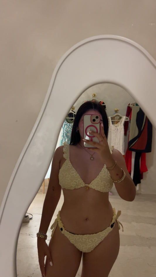 Flower swimsuit