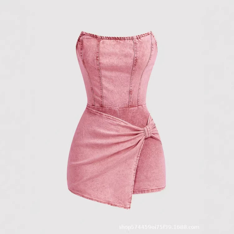 Pink rush romper