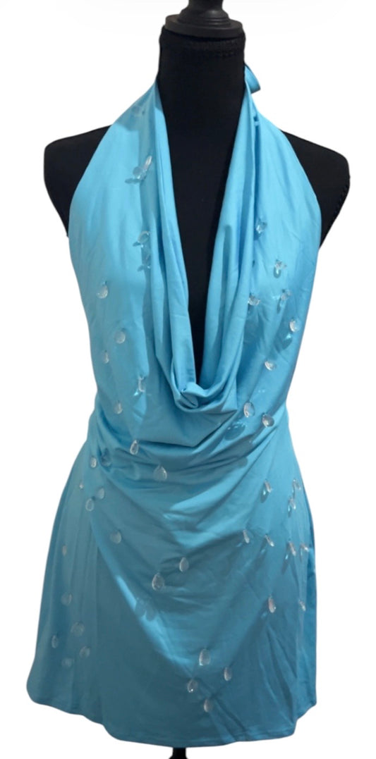 Blue lagoon dress