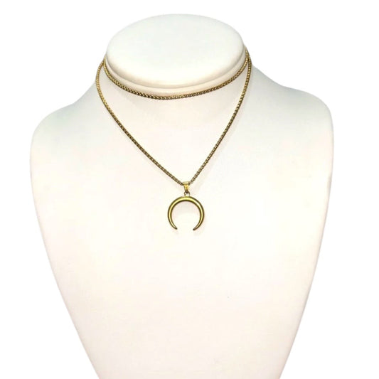Moon necklace